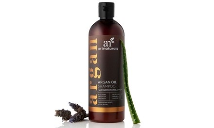 Art Naturals Organic Argan Oil Shampoo for Hair Regrowth (16 Oz.)