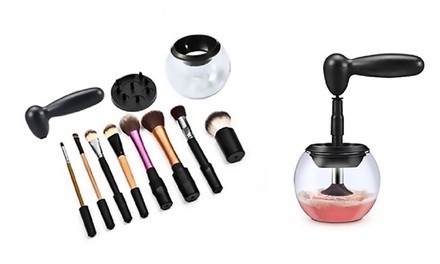 Automatic Makeup Brush Cleaner and Dryer Set (12-Piece)