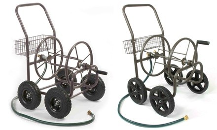 Liberty Garden 4-Wheel Hose Reel Cart