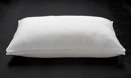 DownSupply Gusseted Gel Fiber Pillow with Soft or Firm Density