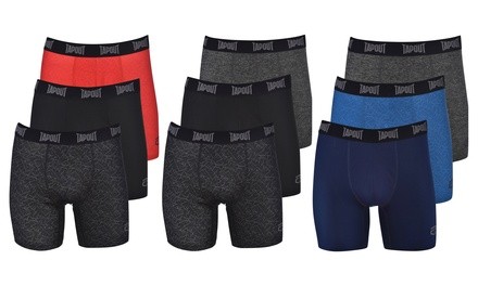 Tapout Men's Performance Boxer Briefs (6-Pack)