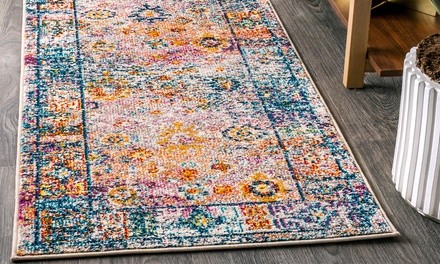 JONATHAN Y Bohemian Flair Area Rug. Multiple Sizes Available