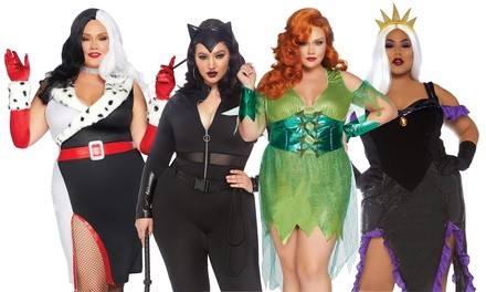 Leg Avenue Women's Super-Villain Plus Size Costume