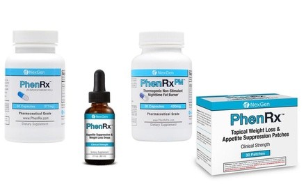 Nexgen Biolabs PhenRx Weight Loss Supplement Set (30-Day Supply)