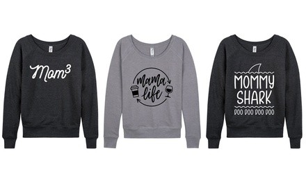 Blessed Mama & Mom Life Cozy Tees. Plus Sizes Available.