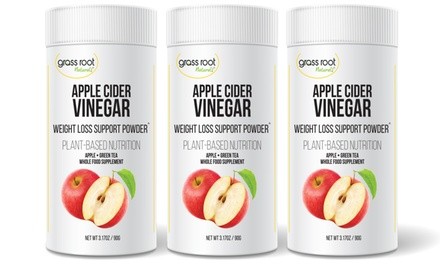 Apple Cider Vinegar and Green Tea Dietary Supplement (3-Pack)
