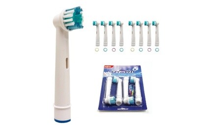 8 Pcs Precision Electric Toothbrush Replacement Brush Heads Fit For Oral B Braun