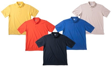 Zorrel Men's Sonoma Dri-Balance Pique Performance Polo (S-5XL)