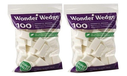 Wonder Wedge Cosmetic Wedges (100- or 200-Pack)