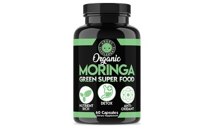 Angry Supplements Organic Moringa, Green Super Food