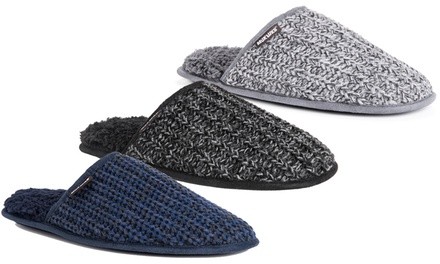 Muk Luks Men's Gavin Knit Slippers