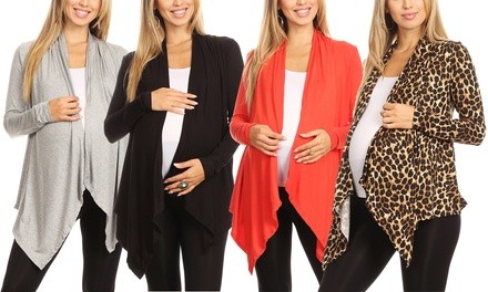 Nelly Women's Maternity Cardigan. Plus Sizes Available.