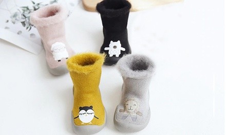 Winter Baby Shoes Warm Animal Booties