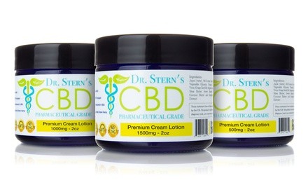 CBD Infused Pain Relief Creams from Dr. Stern's (500mg, 1000mg or 1500mg)