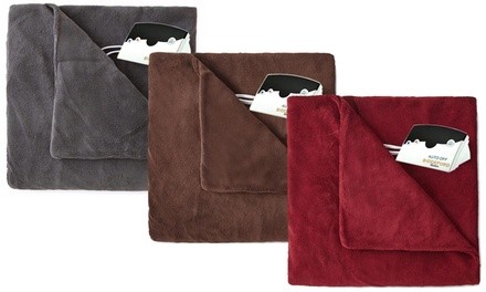 Pure Warmth by Biddeford MicroPlush Heated Blanket