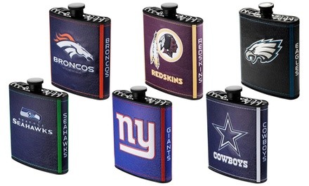 Pro Specialties Group NFL Plastic Hip Flask (7 Oz.)