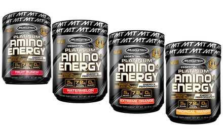 MuscleTech Essential Series Platinum Amino Plus Energy (11.19 Oz./30 Servings)
