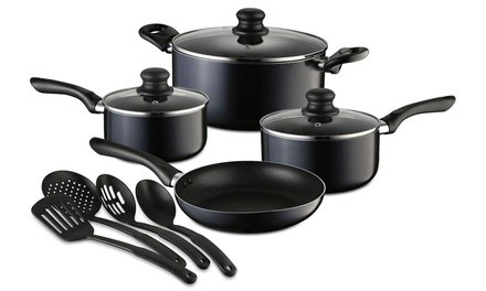 Professional-Grade Aluminum Non-Stick Pot and Pan Set (11-Piece)