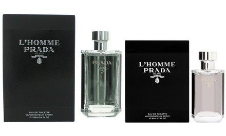 Prada L'Homme Eau de Toilette Spray for Men (1.7 or 3.4 Fl. Oz.)