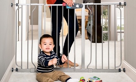 Regalo Platinum Extra-Wide Step-Through Baby Safety Gate