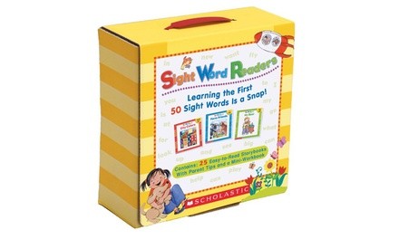 Sight Word Readers: Learning the First 50 Sight Words Is a Snap! (25-Piece)