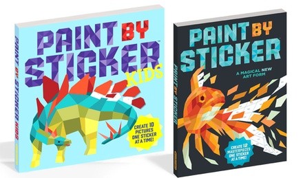 Paint-by-Sticker Books