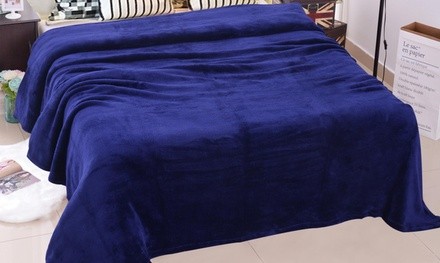 Lightweight Flannel Fleece Blanket