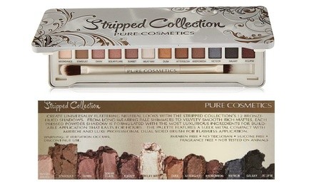 Pure Cosmetics Stripped Collection Eyeshadow Palette (12 Colors)