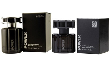 Power by 50 Cent Eau de Toilette for Men (1 Fl.Oz. or 3.4 Fl.Oz.)