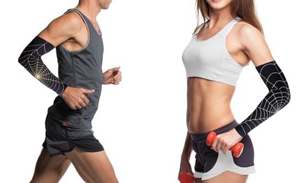 Copper Infused Arm Compression Sleeves (2-Sleeve Pack)