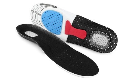 Orthopedic Trimmable Comfort Insoles with Gel Heels