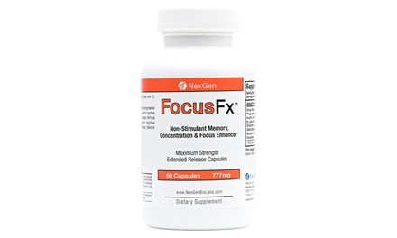 Focus FX Stimulant-Free Brain and Memory Booster Supplement (60-Count)