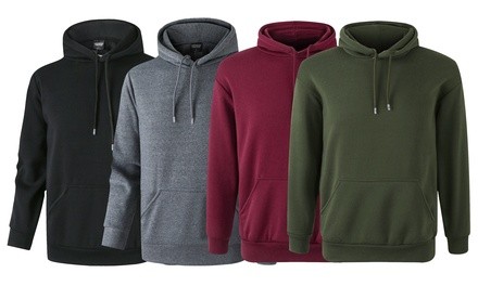 Men's Fitted Pullover Hoodie Sweater (S-3XL)