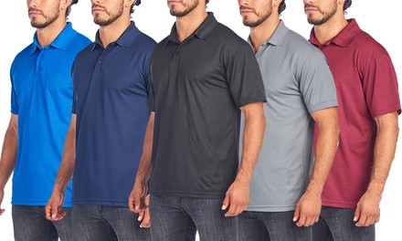 SEL Men's Active Premium Classic Fit Polo Shirt (S-2XL)