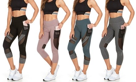 TRAQ65 Women's Activewear Multi-Packs - Shorts, Leggings, and Capris. Plus Sizes Available.