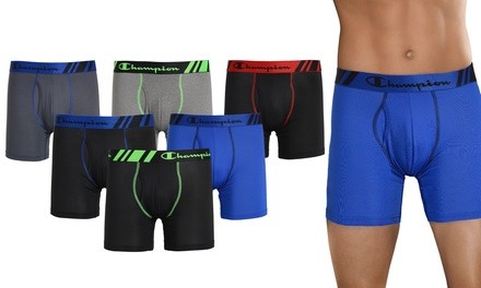 Champion Men's Performance Boxer Briefs (4- or 6-Pack)