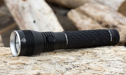 LUX-PRO Extremely Bright 650 Lumen XML-T6 CREE LED Flashlight with 3 Modes