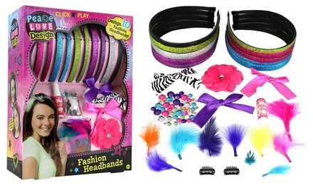 Click N' Play Fashion Headband Kit (81-Piece)