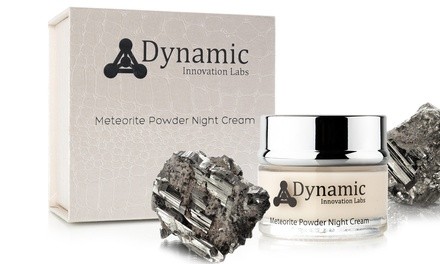 Anti-Aging Meteorite Powder Night Cream with Collagen & Green Tea