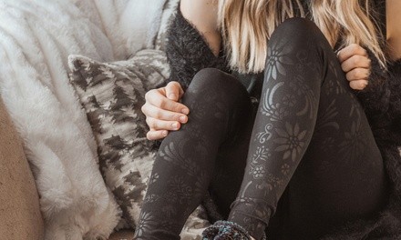 Muk Luks Women's Fleece-Lined Leggings. Plus Sizes Available