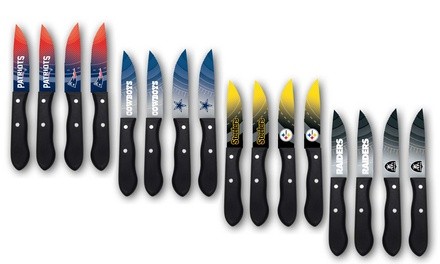 The Sports Vault NFL Steak Knife Set (4-Piece)