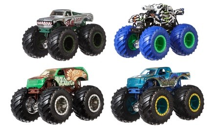 Hot Wheels Monster Trucks 1:64 (4-Pack)