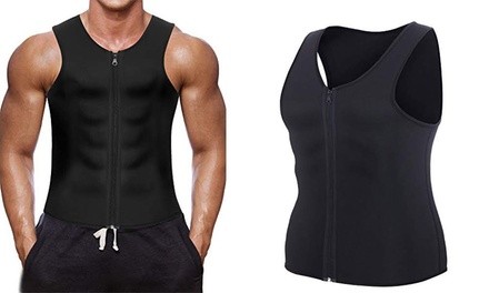 Men's Neoprene Waist Trainer Vest (M-3XL)