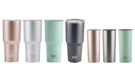 BUILT Double-Wall Stainless Steel Vacuum-Insulated Tumbler (20 or 30 Fl. Oz.)