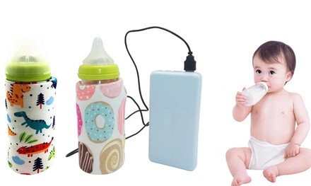 Trend Matters USB-Powered Portable Insulated Baby Milk Bottle Heater