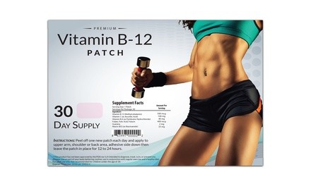 VitaPatch Vitamin B12 and Guarana Slimming Patches (30-, 60-, or 90-Pack)