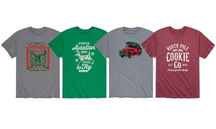 Instant Message: Men's Rustic Vintage Christmas Tee (S-3XL)
