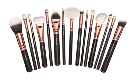 Pure Original Kabuki and Precise Makeup Brush Set (17-Piece)