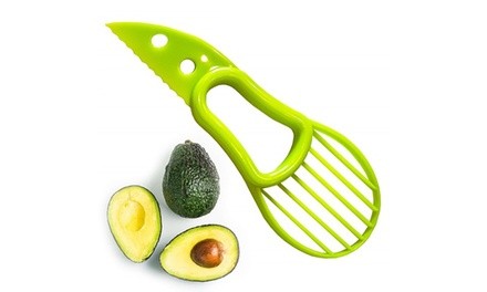 3-in-1 Avocado Slicer Tool with Pit Remover