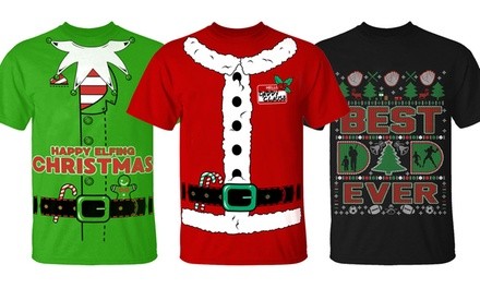 Men's Funny Dad Christmas T-Shirts (S–3XL)